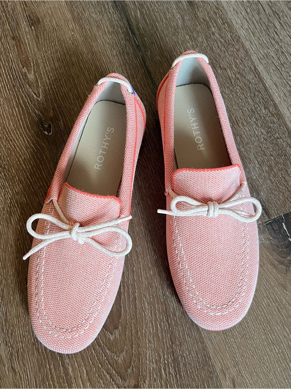 Rothy's Women's The Boat Shoe Pink New Without Box Size 8.5